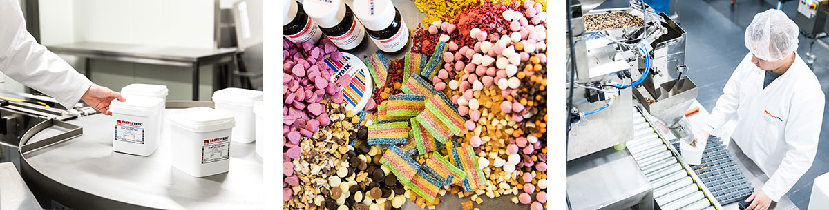 visual-over-strik smaakideeën en creatieve smaakoplossingen